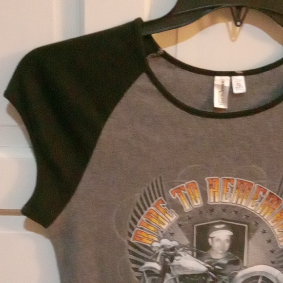 Bikers Who Care Memorial T-shirt  Clarkville, TN Ride to Remember - Picture 4 of 9